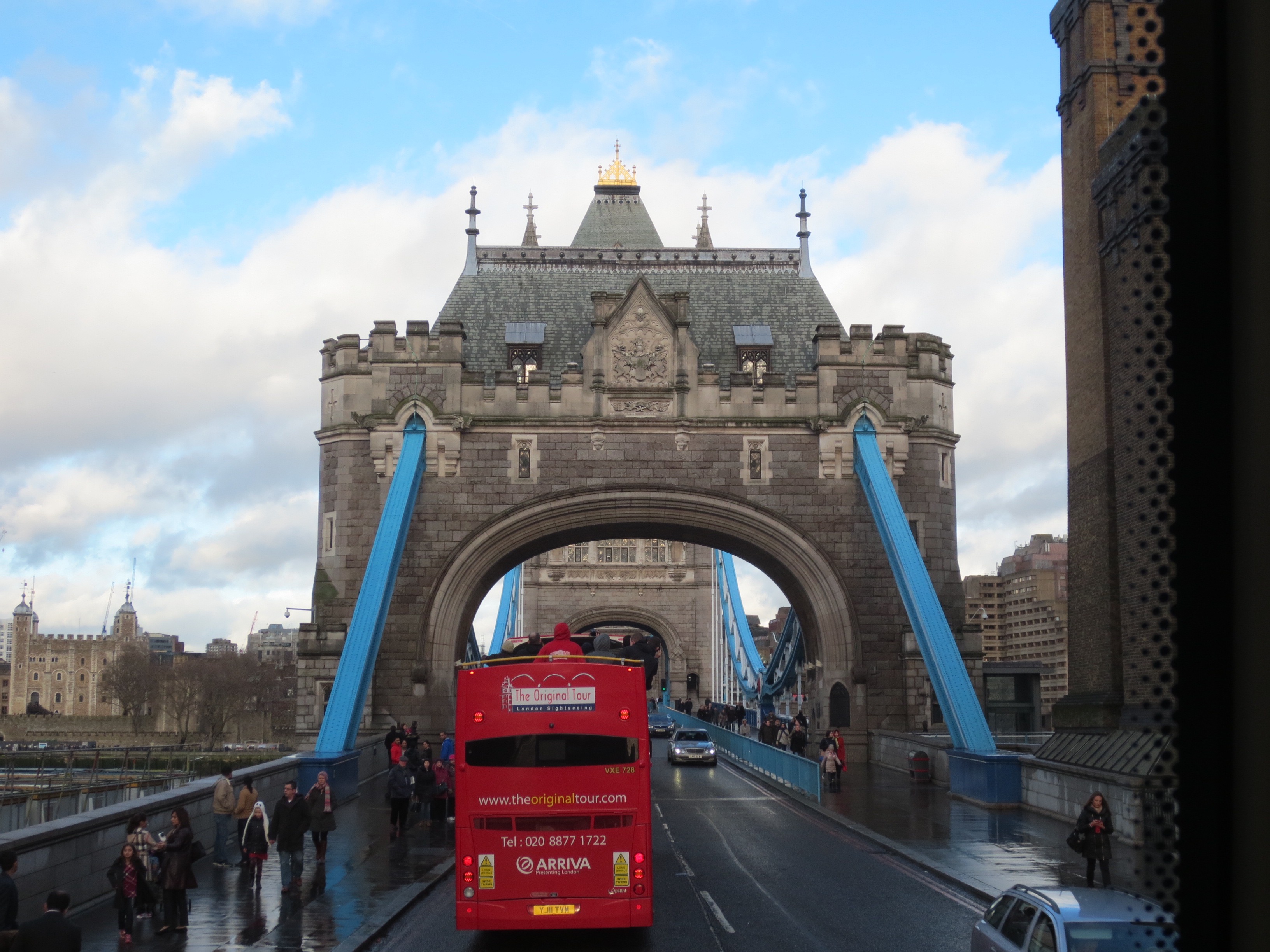 London Red Double-Decker Bus