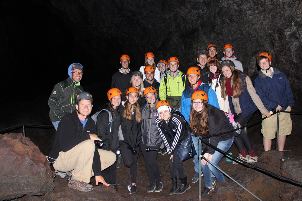 student group in Iceland