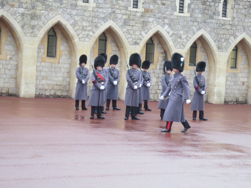 Changing of the Guard at Windsor Castle