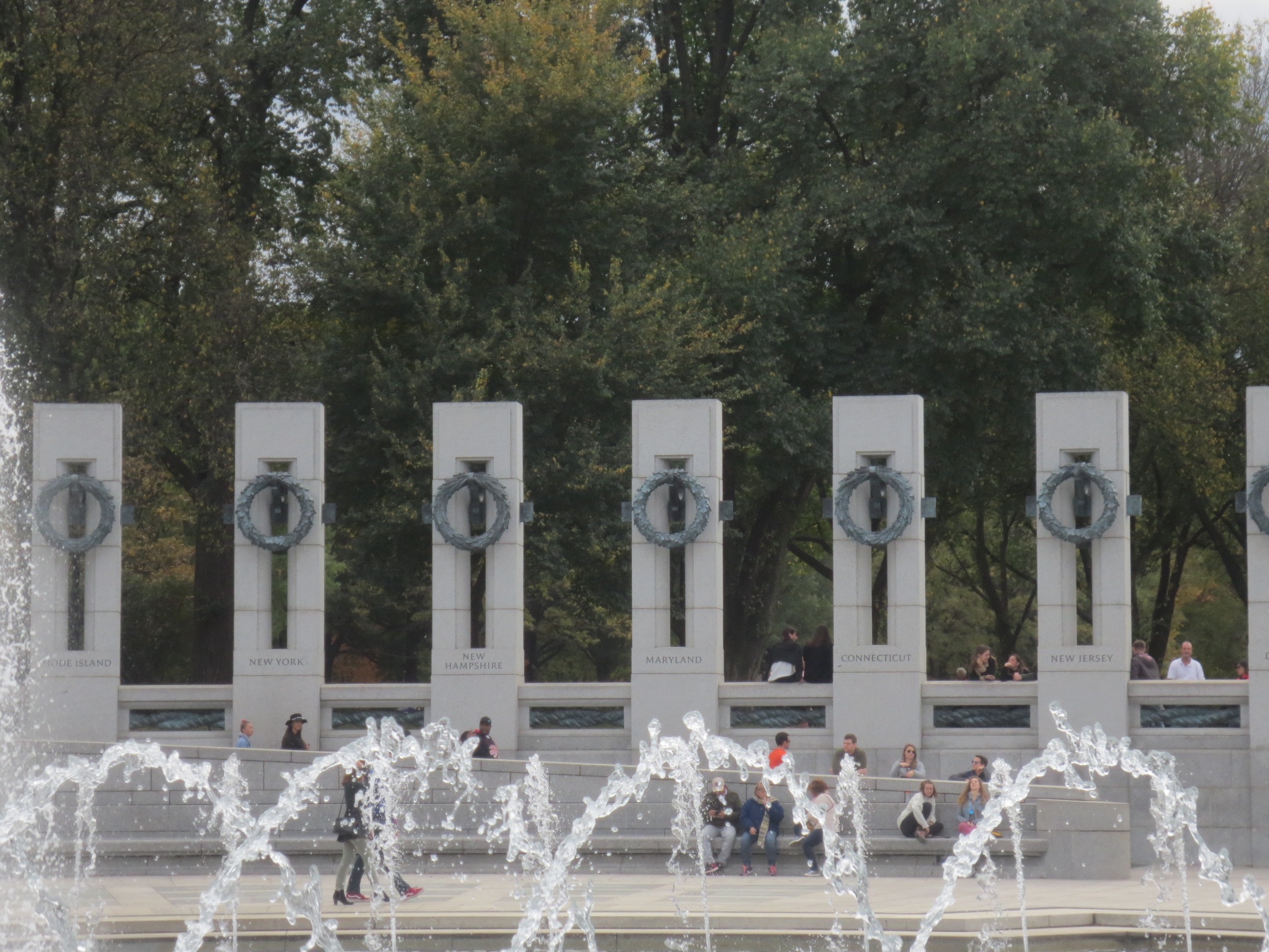 Washington DC WWII Memorial 