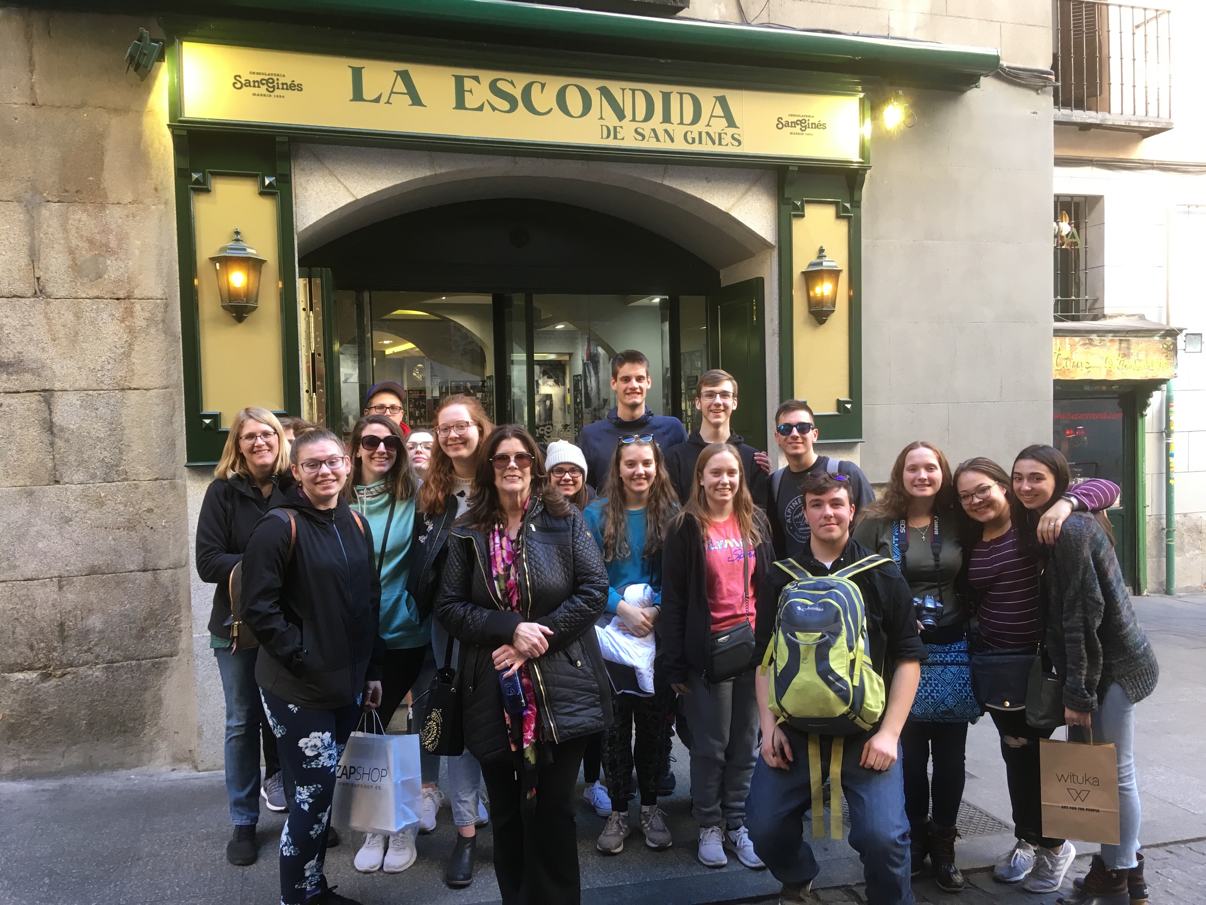 Churros and Chocolate in Madrid