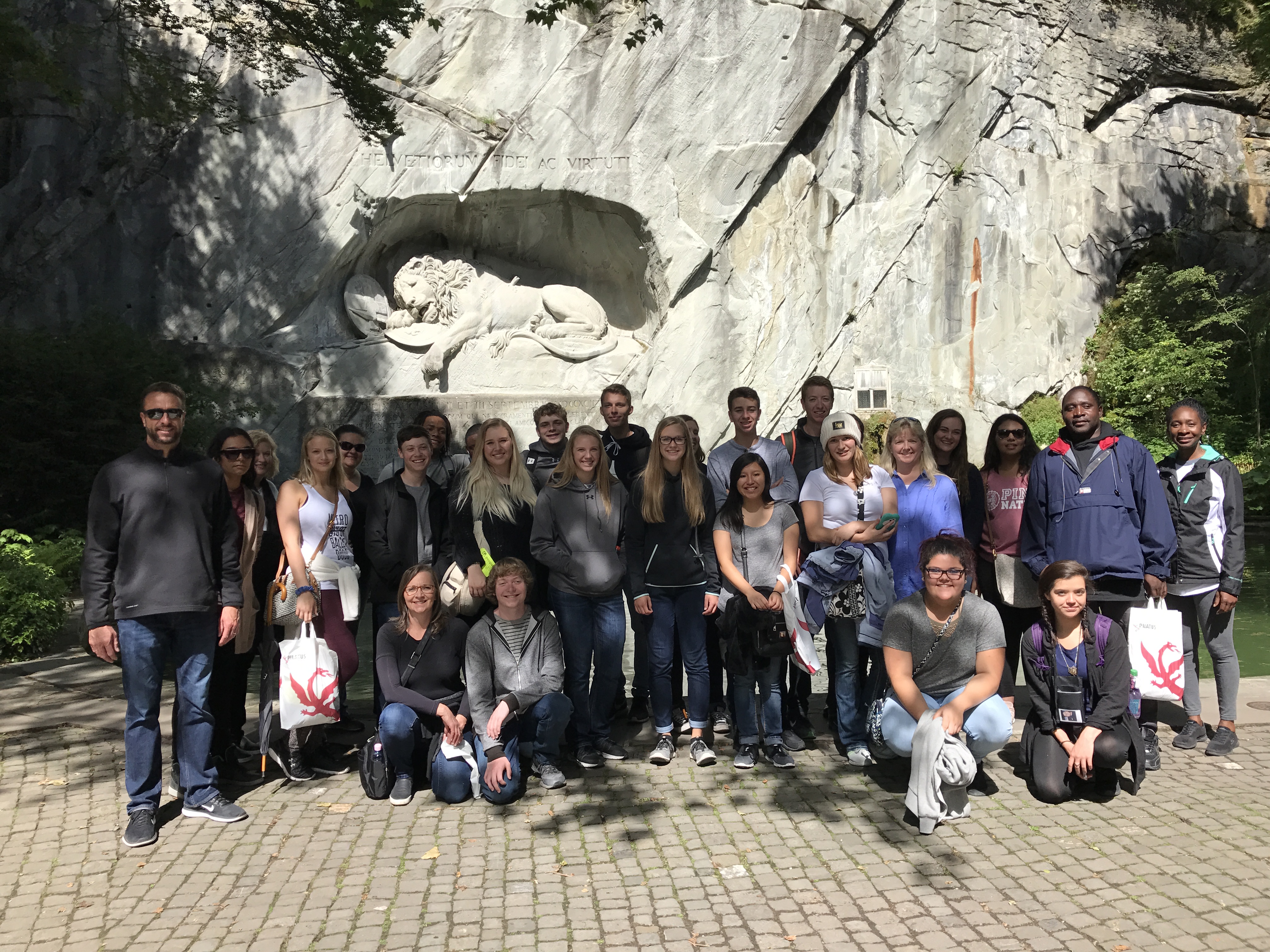 student group in Lucerne